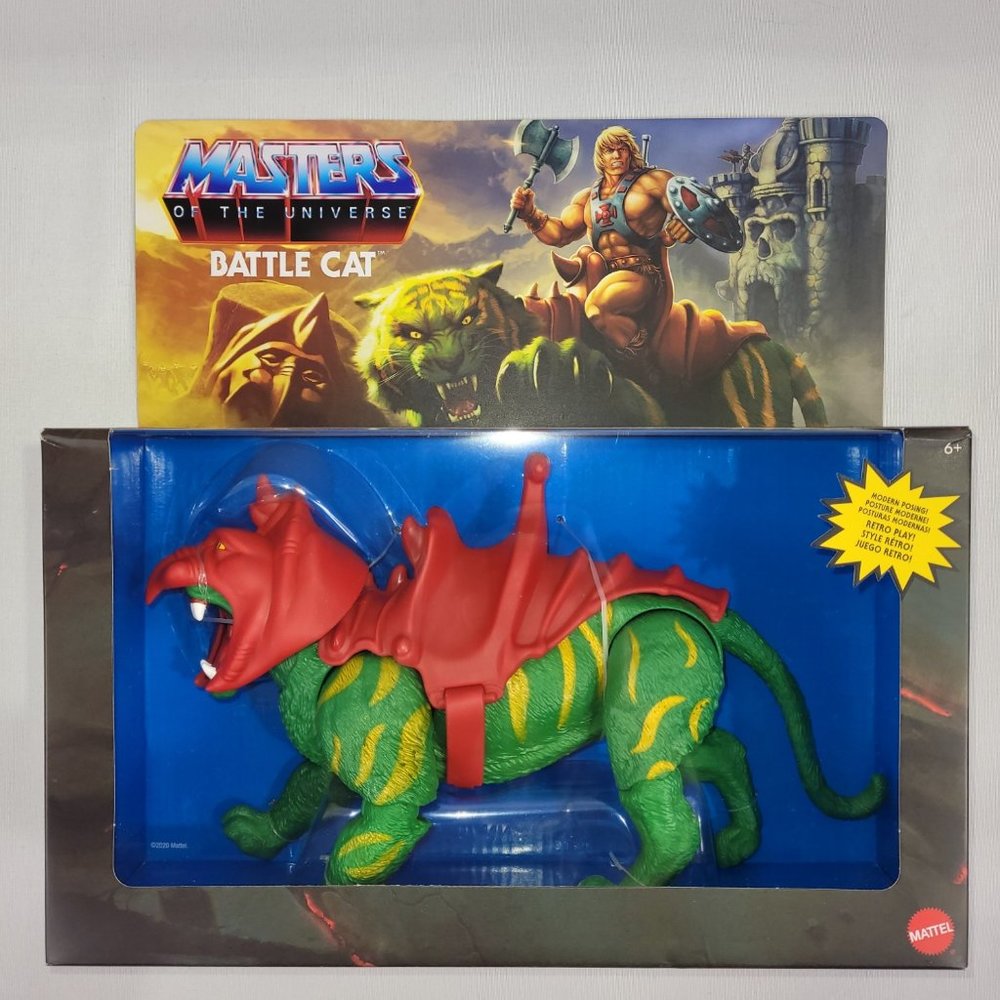 Masters of the Universe He-Man 2020 Battle Cat Action Figure NEW SEALED
